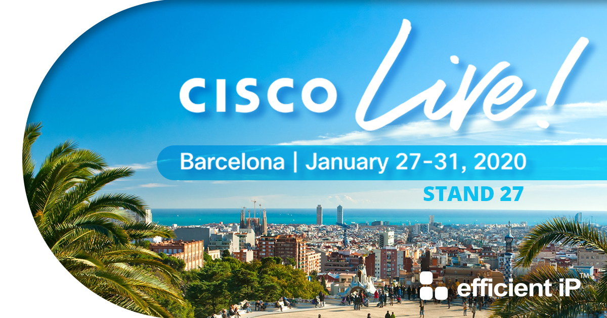 Cisco Live! Europe, Barcelona, 2731 January 2020 Efficient IP