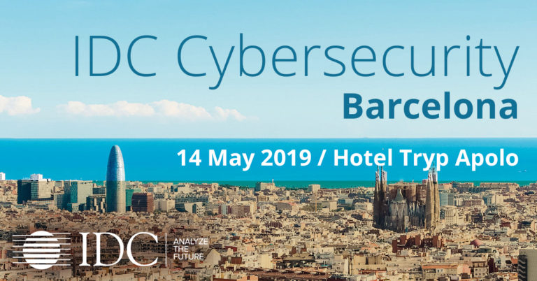 IDC Cybersecurity Conference, Barcelona, 14 May 2019