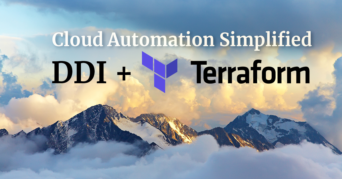 Efficientip Ddi + Terraform Ip Address Management Simplifies Cloud Automation
