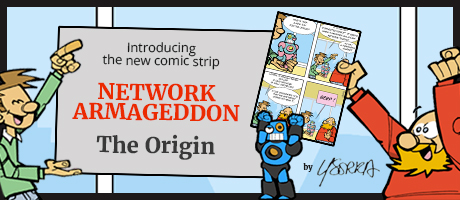 Network Armageddon comic post