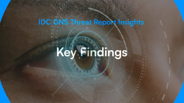 IDC Global DNS Threat Survey Key Findings