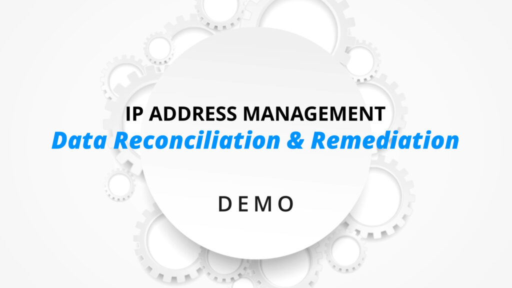 Ipam Data Reconciliation Demo