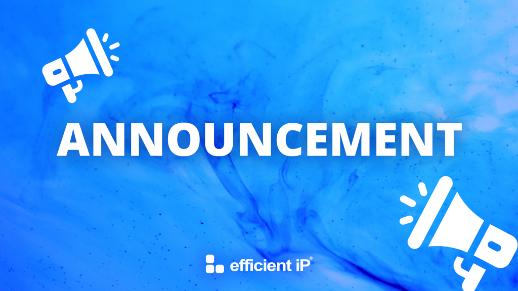 Efficientip Announcement