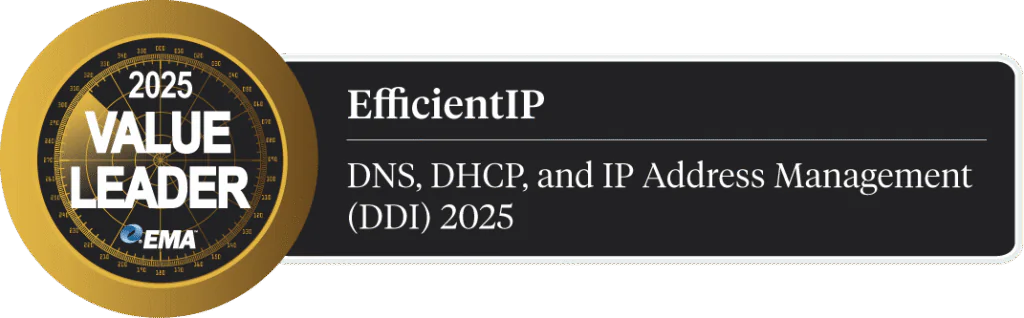 Efficientip Value Leader in 2025 Ema Radar for Ddi
