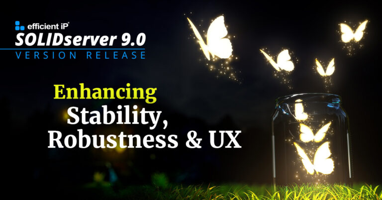 New SOLIDserver™ 9.0 DDI: Enhancing Stability, Robustness, and UX