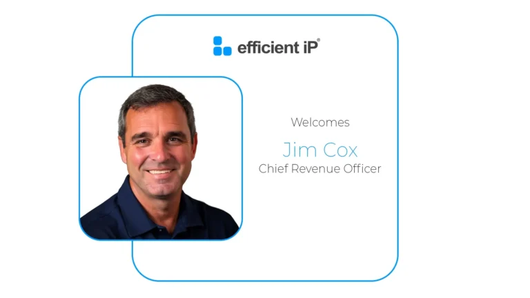 EfficientIP Appoints Jim Cox as Chief Revenue Officer