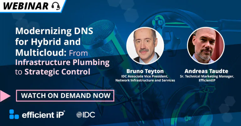IDC Insights on Modernizing DNS Architecture for Multicloud