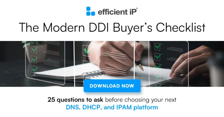 Master Your Infrastructure with the Ultimate DDI Buyer Checklist