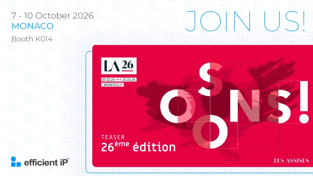 Promotional Poster with join Us in Blue on a White Patterned Background Advertising Monaco Booth Ko14 Oct 710 2026