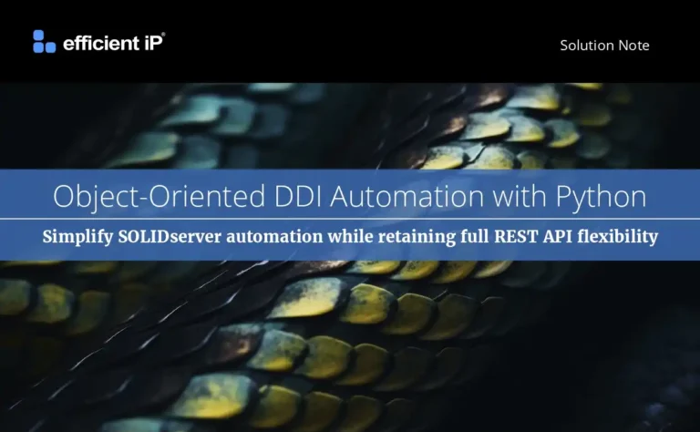 Object-Oriented DDI Automation with Python
