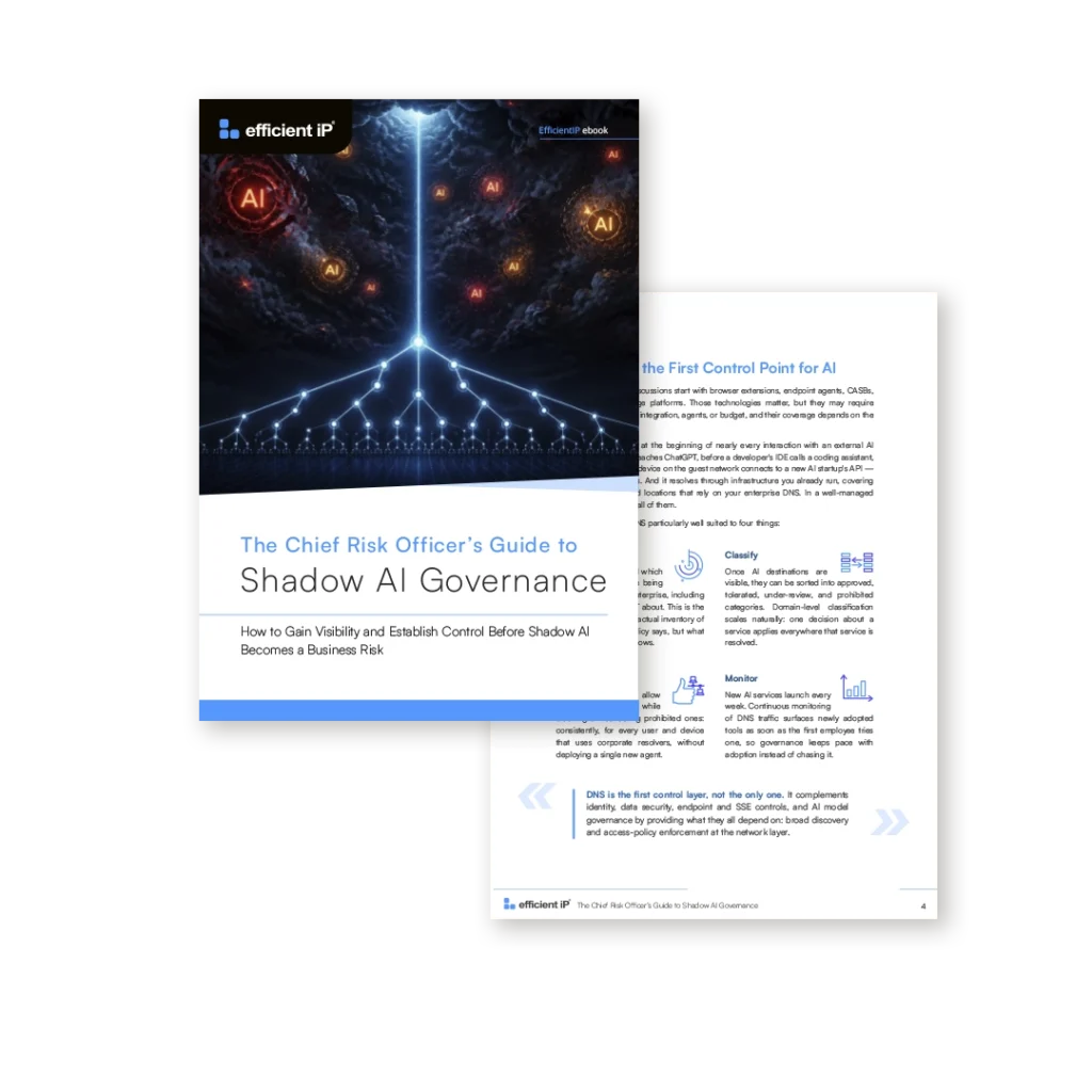Chiefriskofficerguideshadowaigovernancewebp | Efficientip the Chief Risk Officers Guide to Shadow Ai Governance by Efficientip