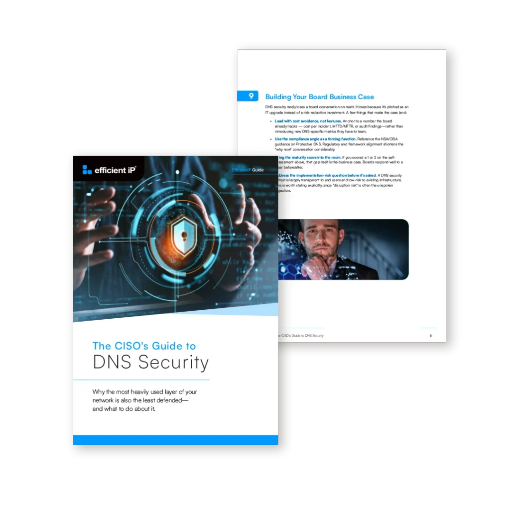 Cisoguidednssecurityefficientipwebp | Efficientip the Cisos Guide to Dns Security by Efficientip