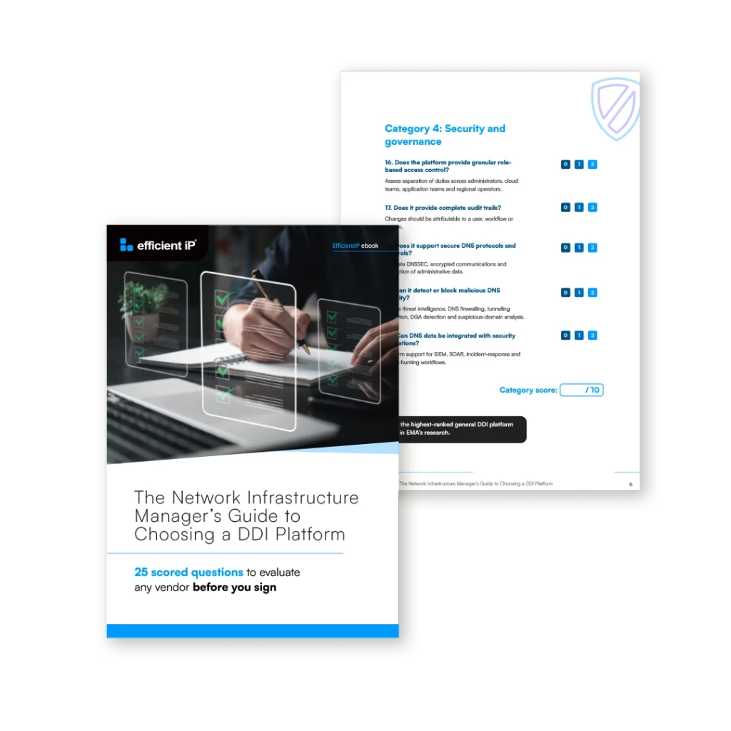 Networkinfrastructuremanagerguidechoosingddiplatformwebp | Efficientip the Network Infrastructure Managers Guide to Choosing a Ddi Platform by Efficientip