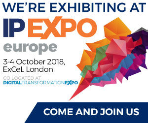 We're exhibiting at IP EXPO Europe 2018